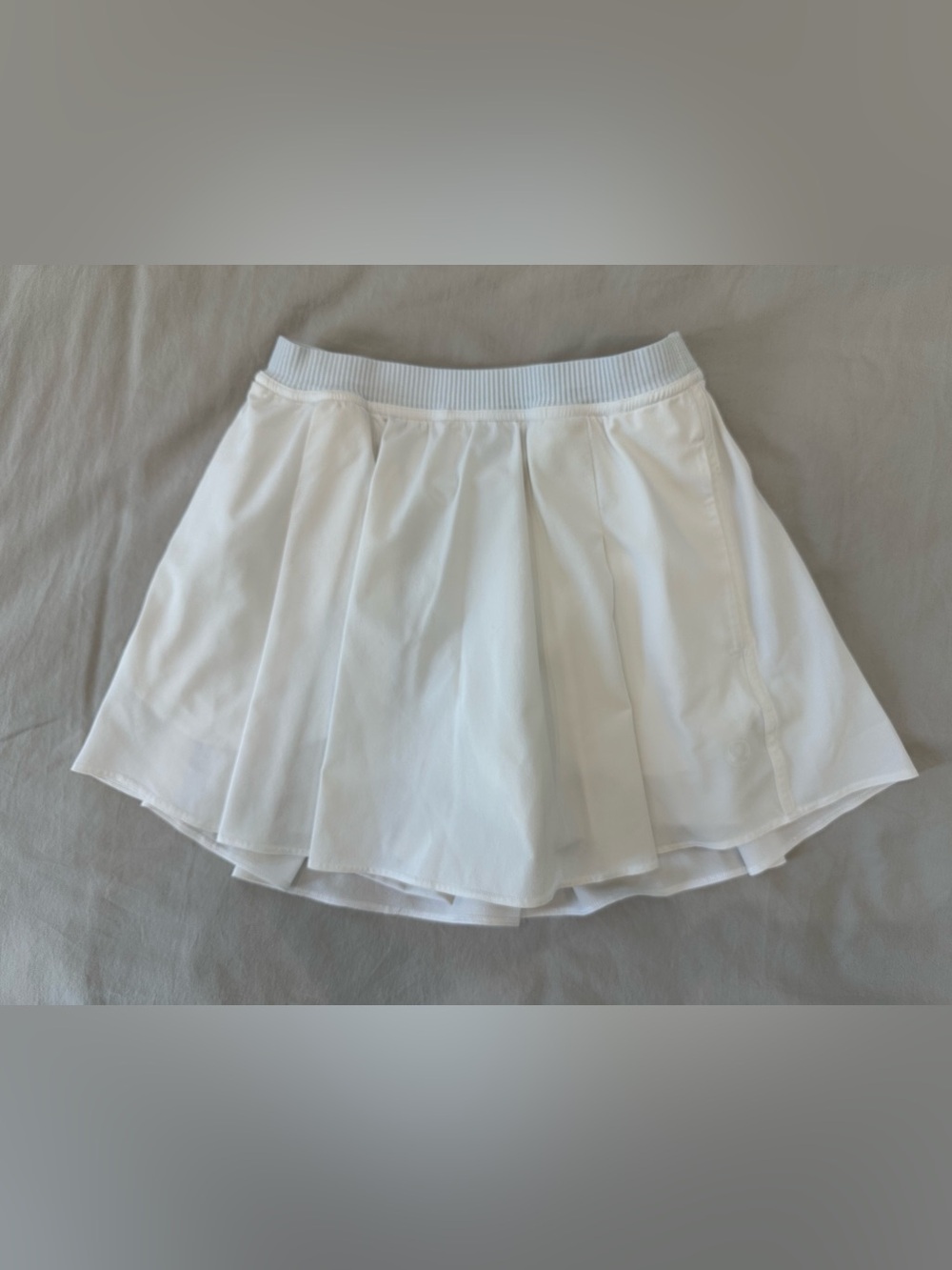 Lululemon White Tennis Skirt